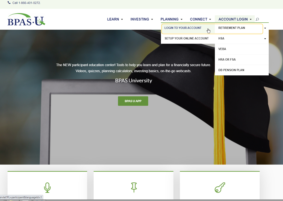 Participant Web Demo Account BPAS Toolbox